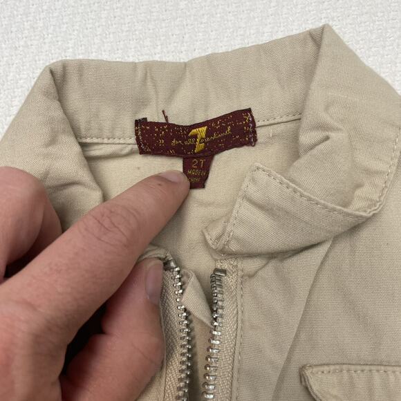 7 For All Mankind Utility Jacket - Picture 2 of 3